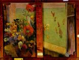 Поль Гоген Букет цветов с открытым окном на море-1888